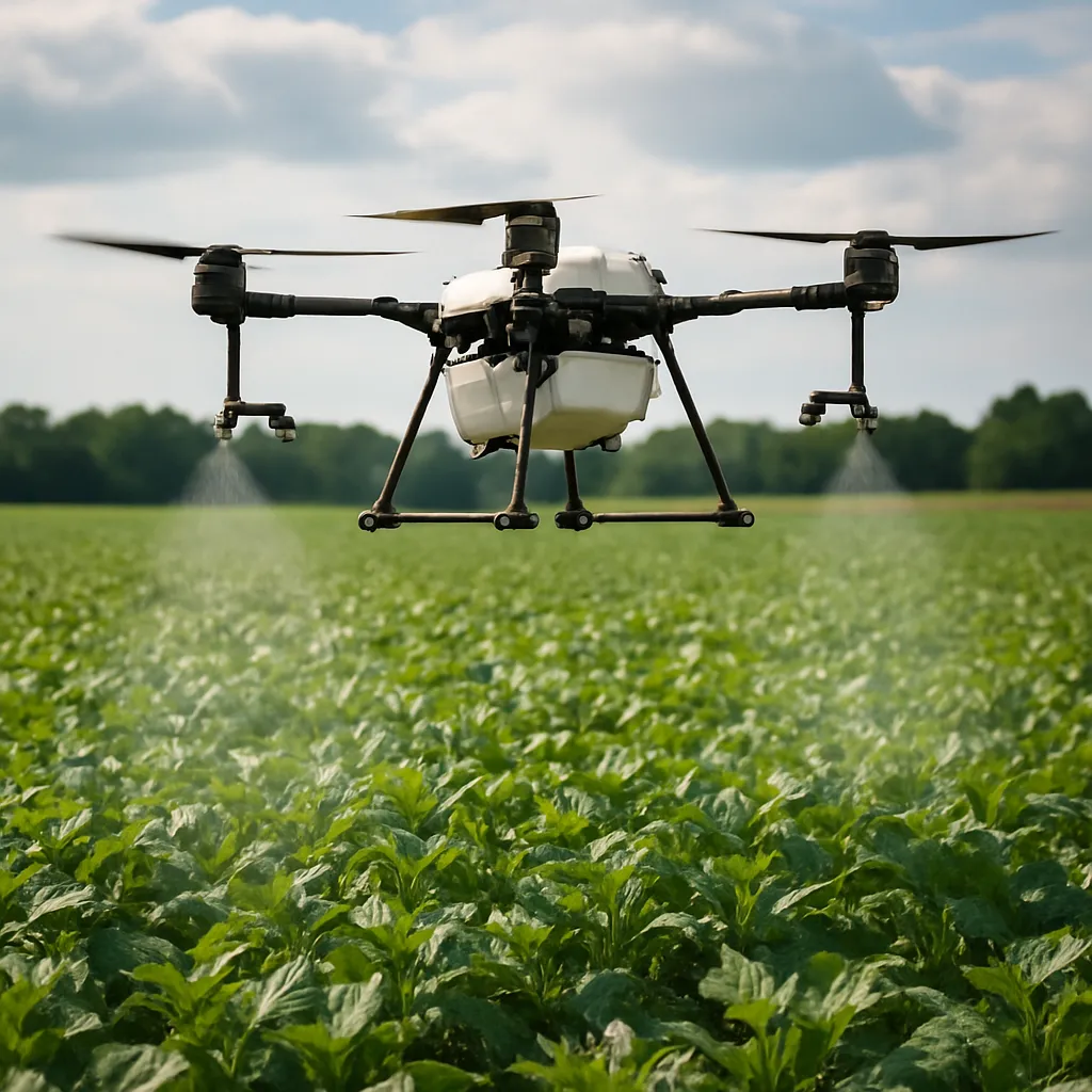 Drony rolnicze a oszczędność środków ochrony roślin