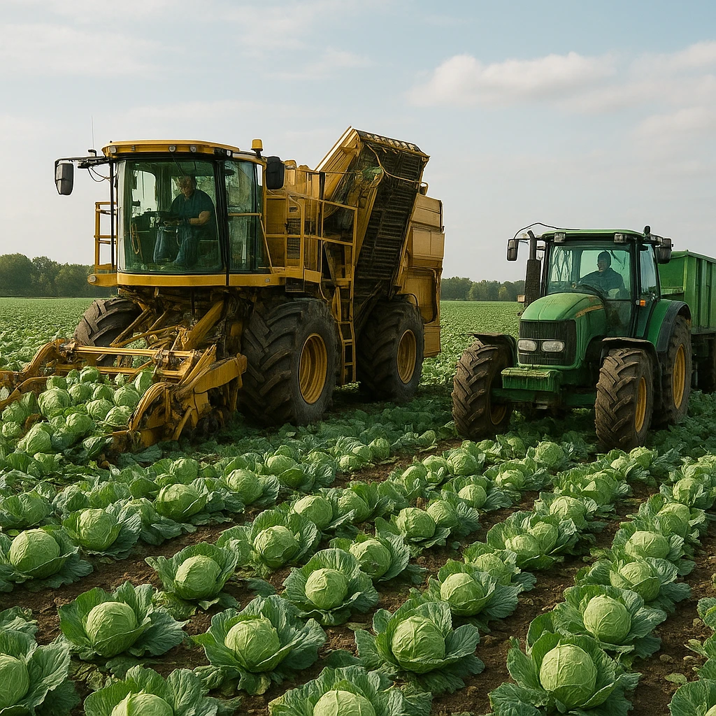Mechanizacja zbioru kapusty – możliwości i ograniczenia