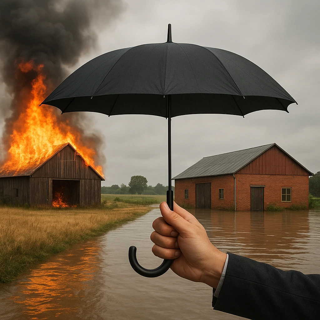 Ubezpieczenie od ognia i zalania w budynkach rolniczych