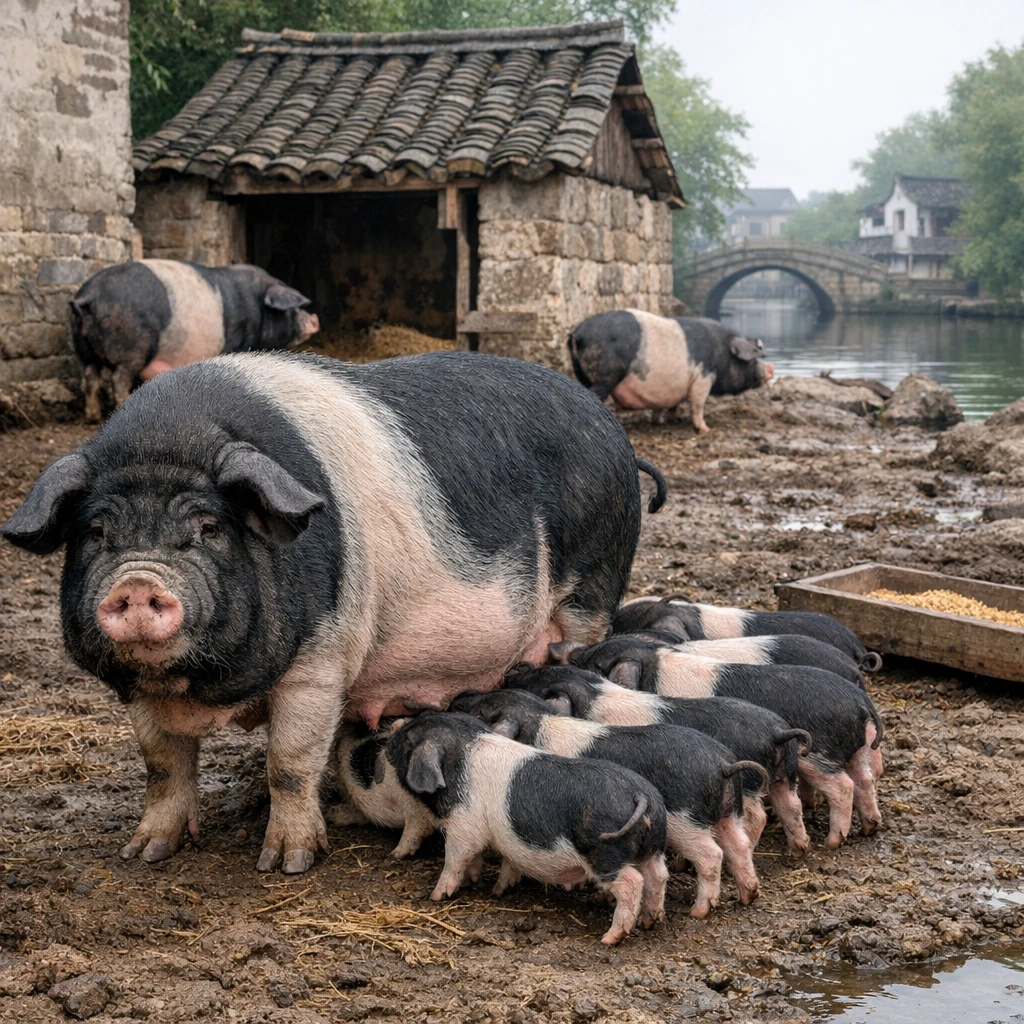 Fengjing – Sus scrofa domesticus – trzoda chlewna