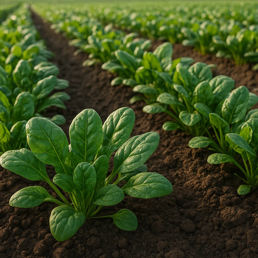 Uprawa szpinaku na wczesny zbiór