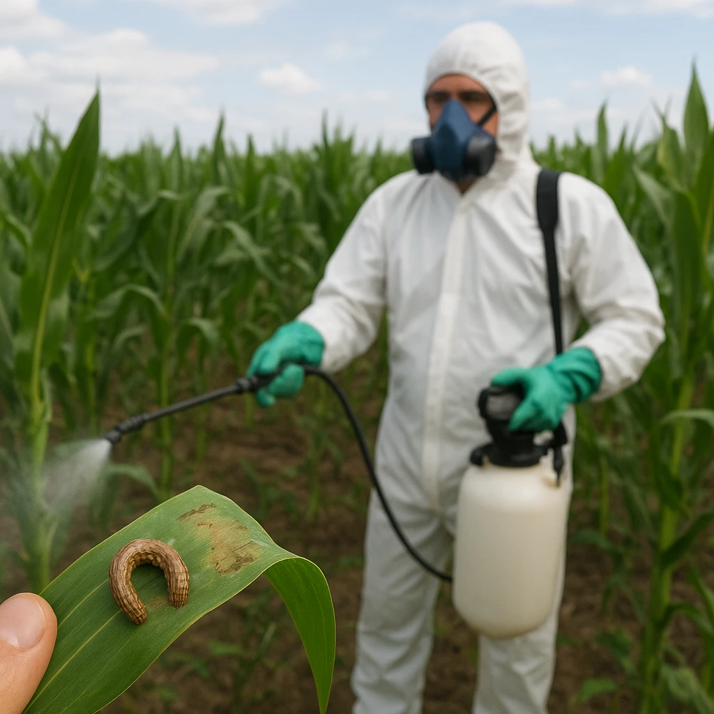 Zwalczanie omacnicy prosowianki – skuteczne strategie biologiczne i chemiczne