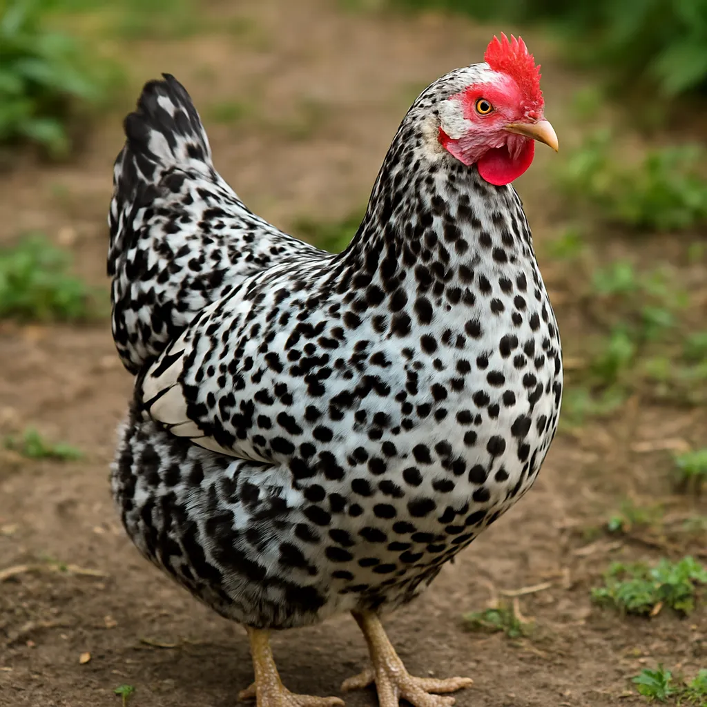 Ermellinata di Rovigo – Gallus gallus domesticus – kura