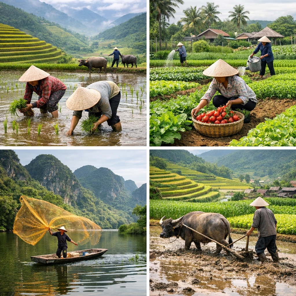 Rolnictwo w Wietnamie – jak wygląda