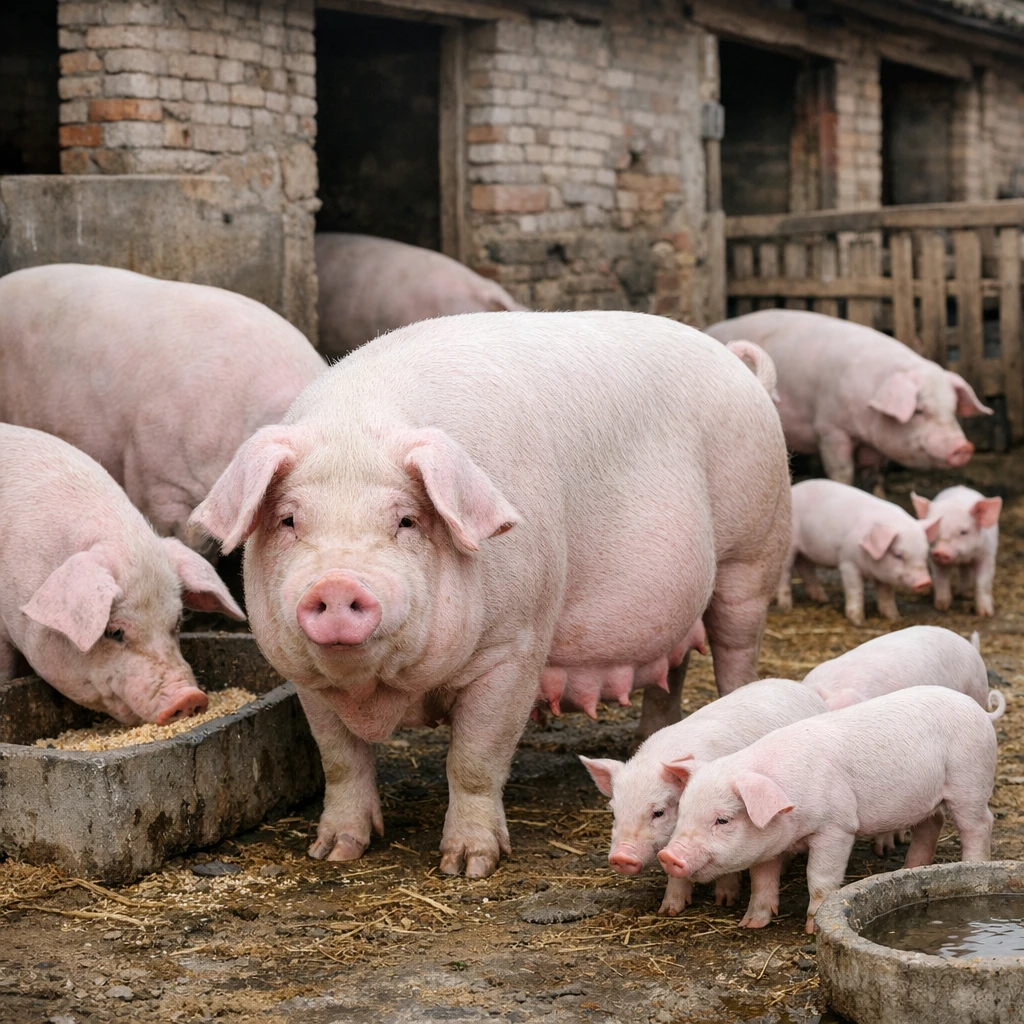 Rongchang – Sus scrofa domesticus – trzoda chlewna