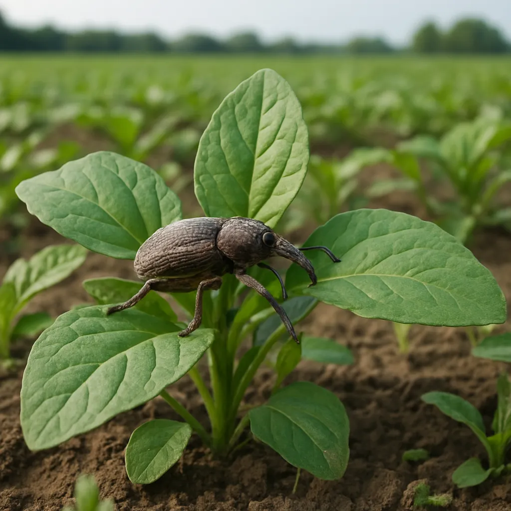 Kątnik polny – rośliny uprawne