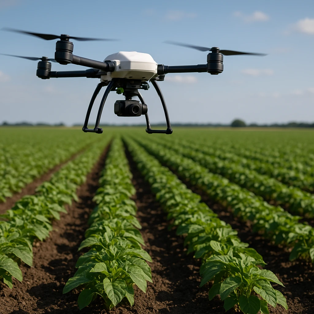 Drony w rolnictwie – monitoring plantacji krok po kroku