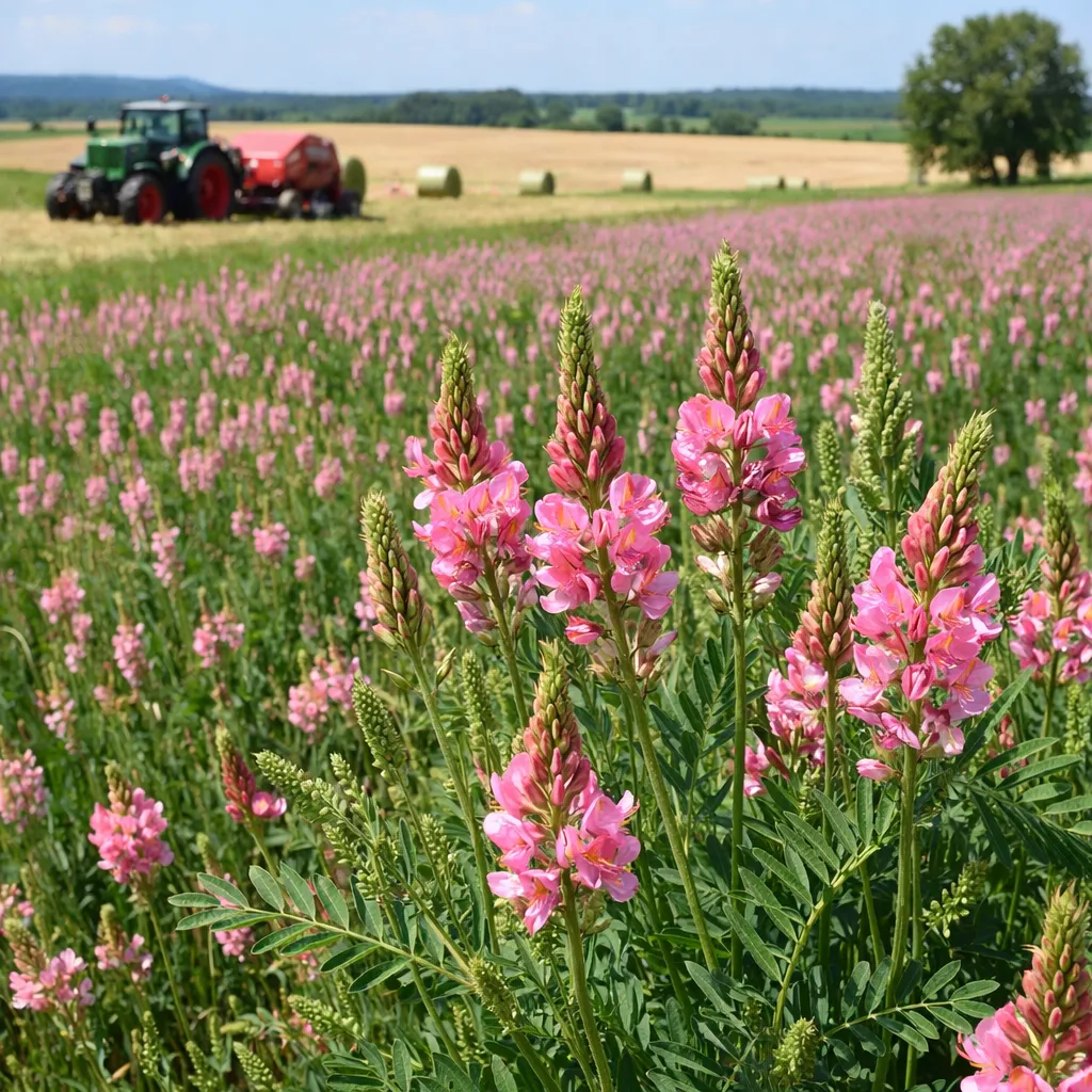 Esparceta siewna – Onobrychis viciifolia (roślina pastewna)