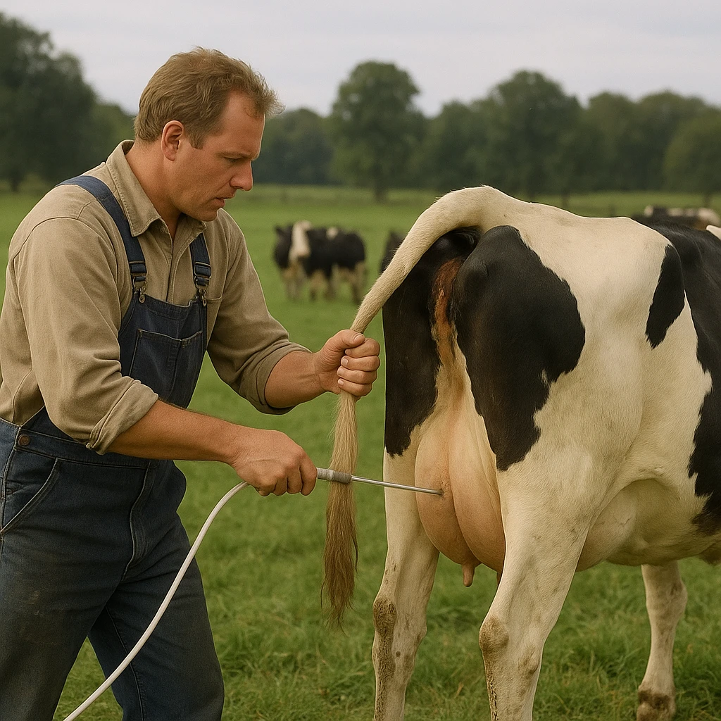 Kiedy po raz pierwszy zastosowano sztuczną inseminację u bydła?