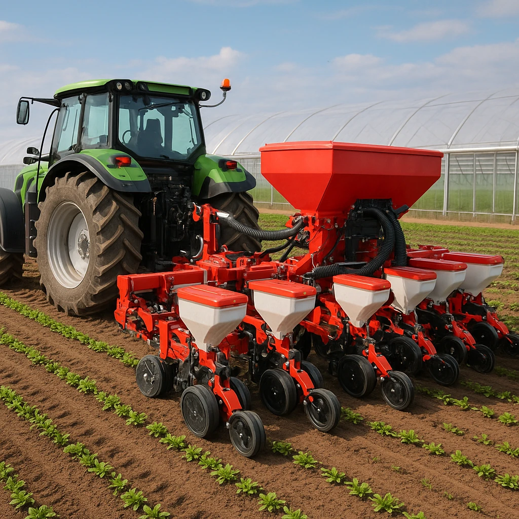 Nowoczesne maszyny do siewu i sadzenia w ogrodnictwie komercyjnym