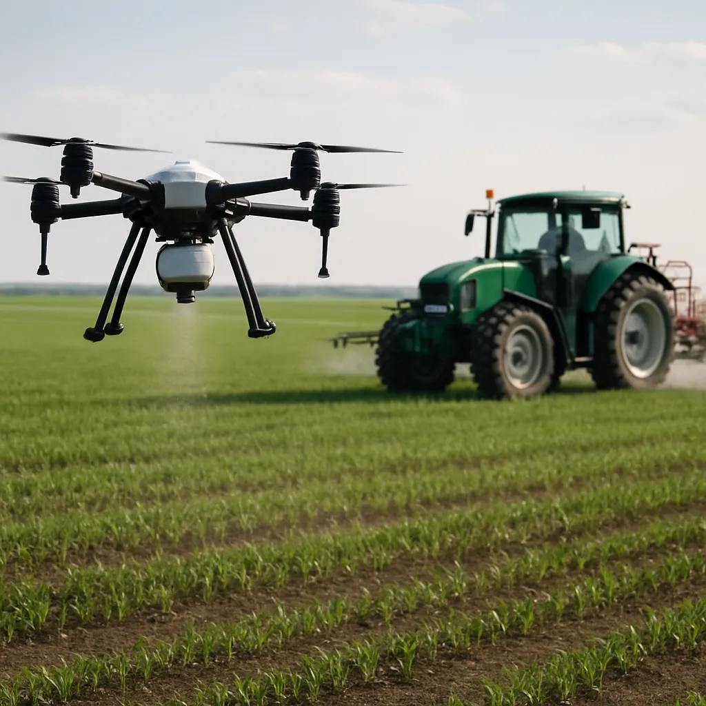 Czy dron zastąpi opryskiwacz ciągnikowy? Zalety i ograniczenia