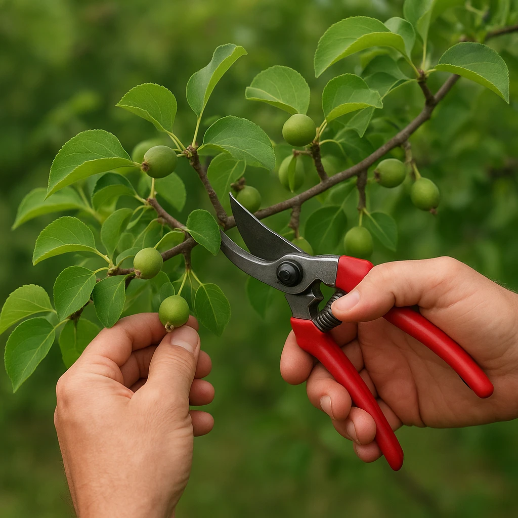 Regulacja owocowania i przerzedzanie zawiązków