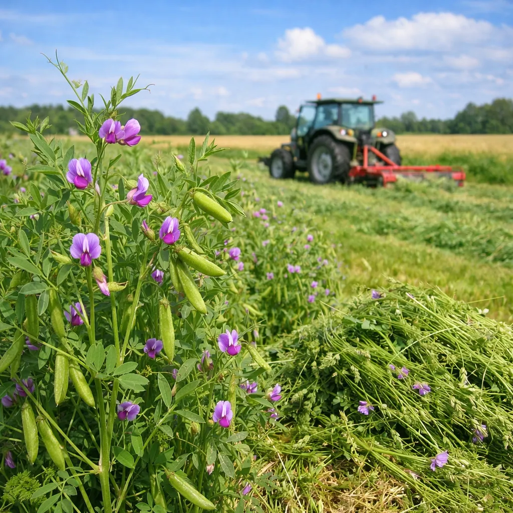 Wyka siewna – Vicia sativa (roślina pastewna)