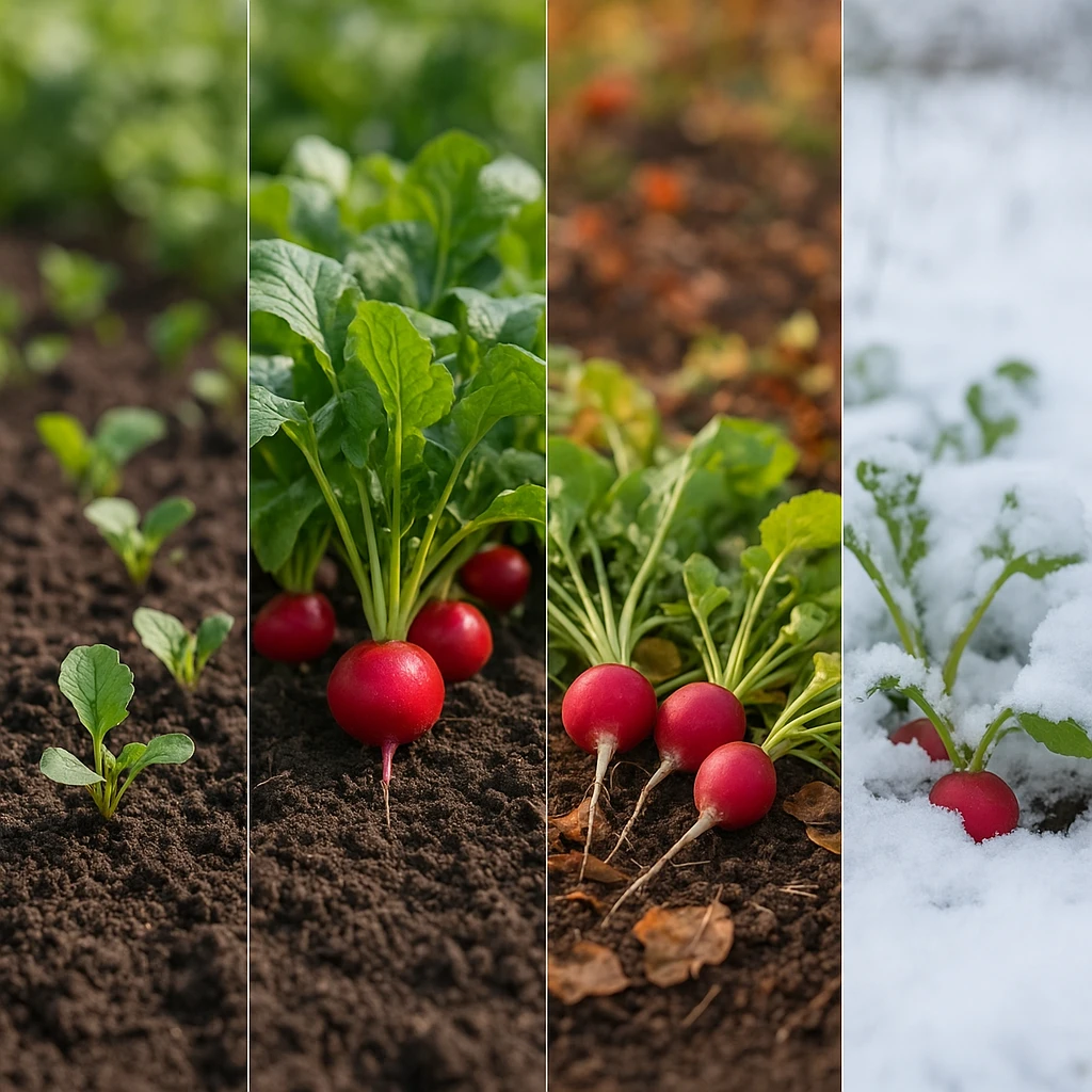 Uprawa rzodkiewki w cyklu całorocznym