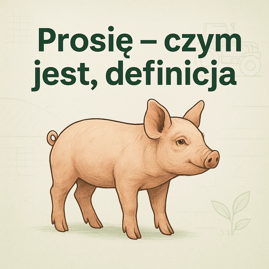 Prosię – czym jest, definicja