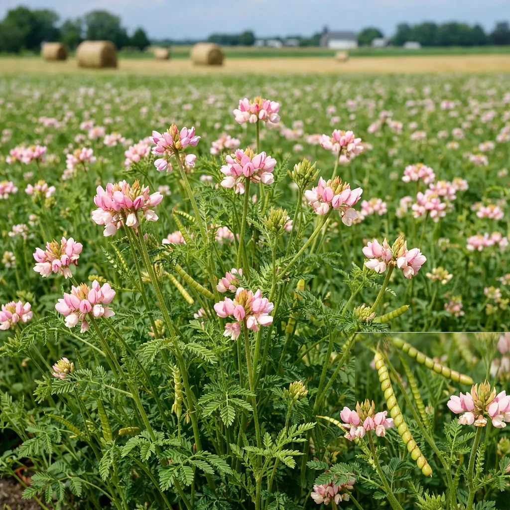 Seradela pastewna – Ornithopus sativus (roślina pastewna)
