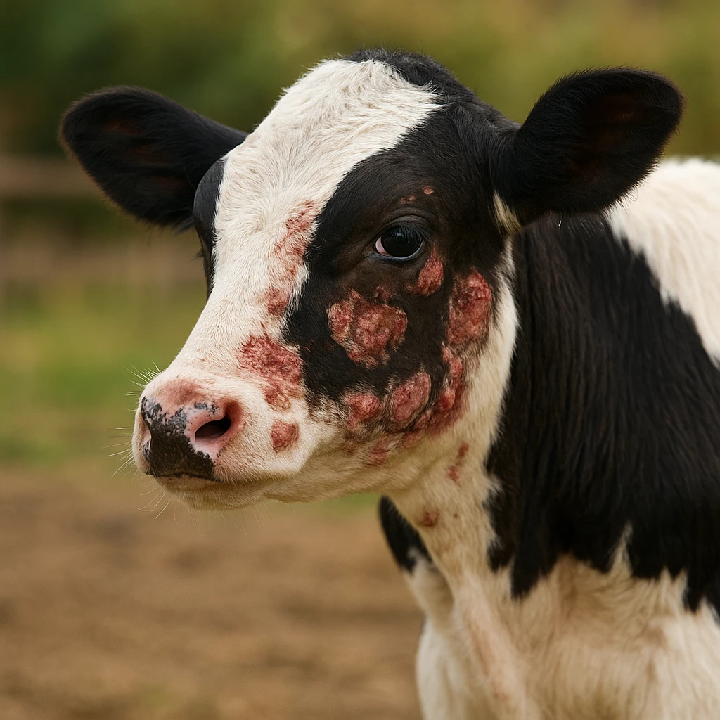 Liszajec u cieląt – jak skutecznie leczyć zmiany skórne?