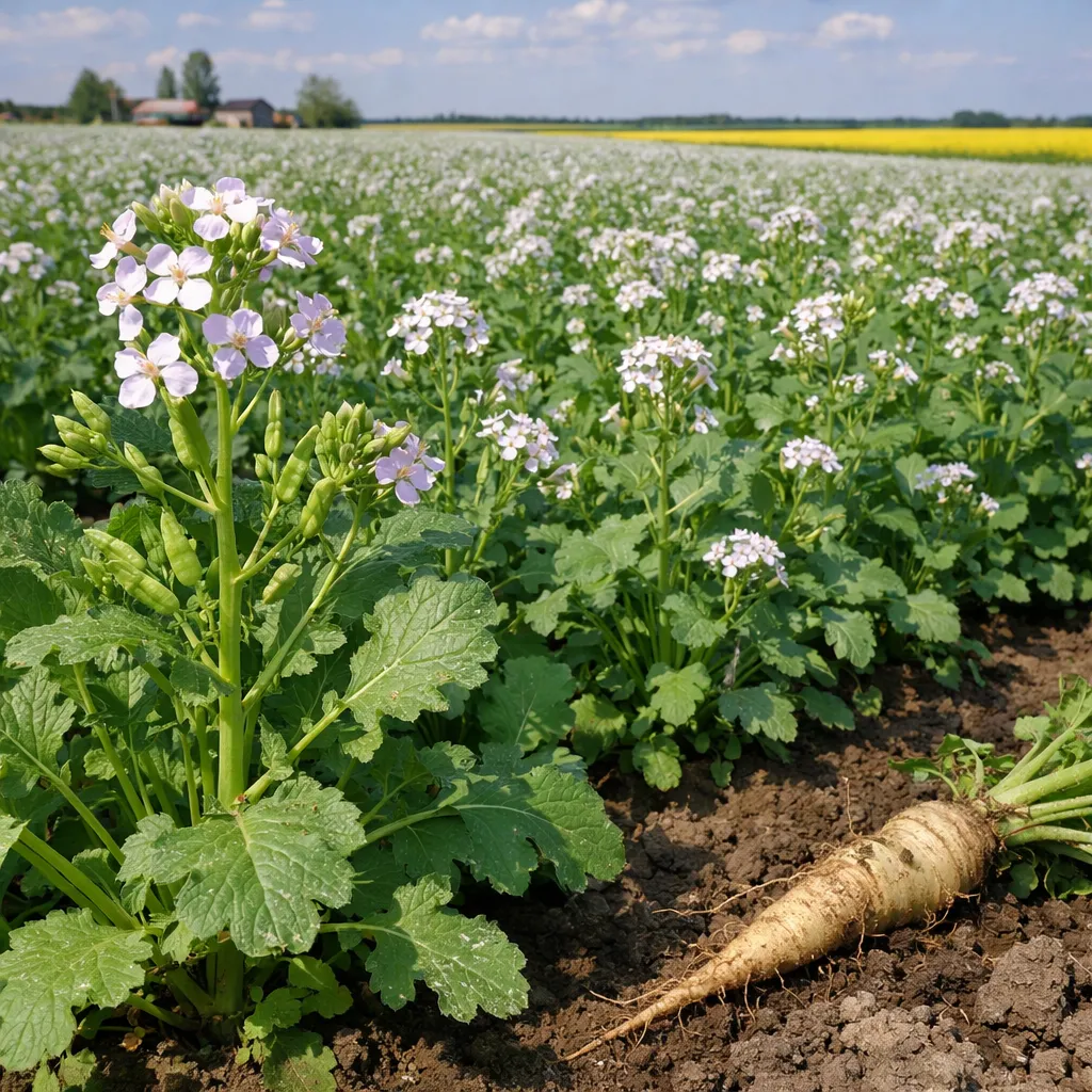 Rzodkiew oleista – Raphanus sativus (roślina oleista)