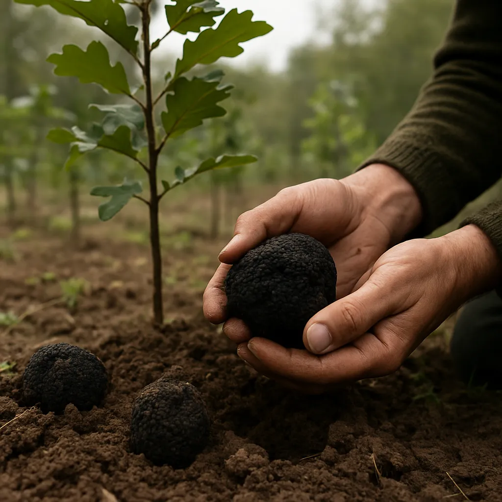 Uprawa trufli czarnych
