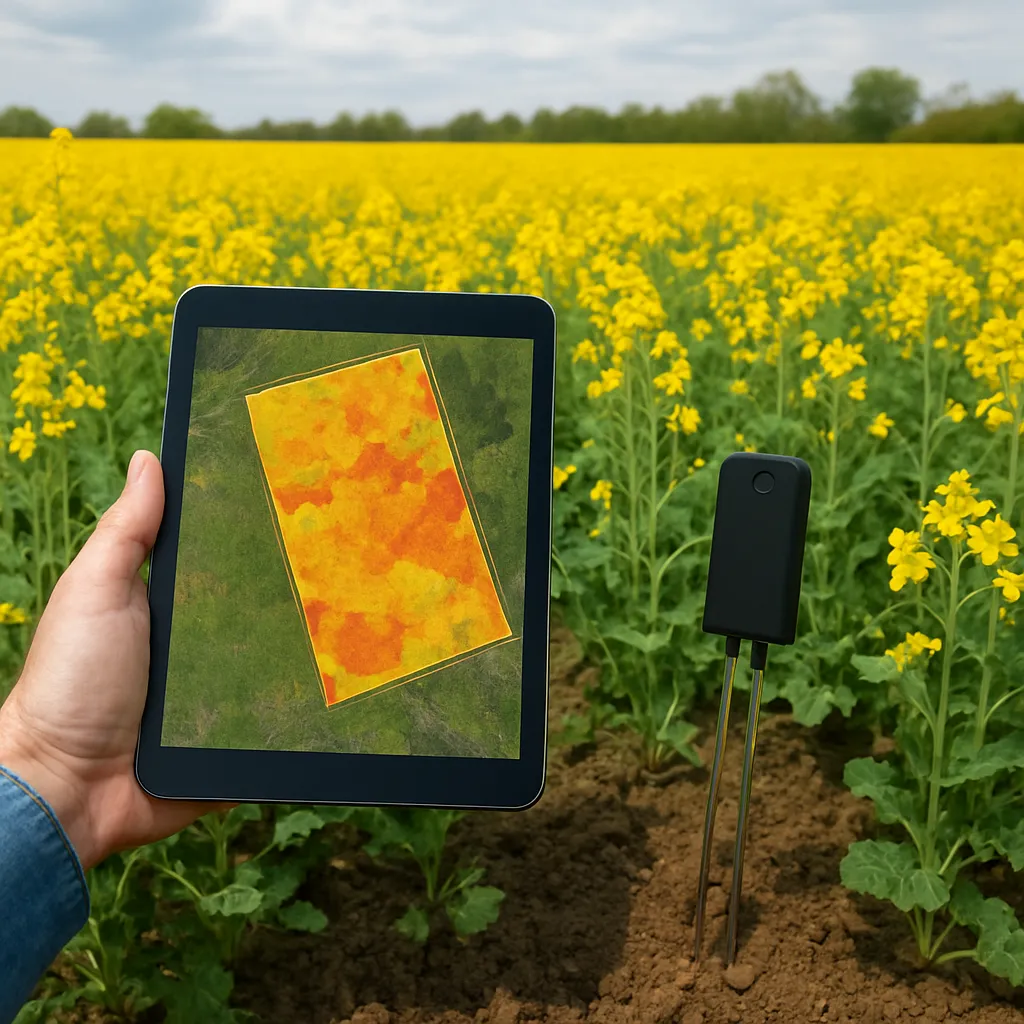 Big Data w uprawie rzepaku – analiza zmienności gleby