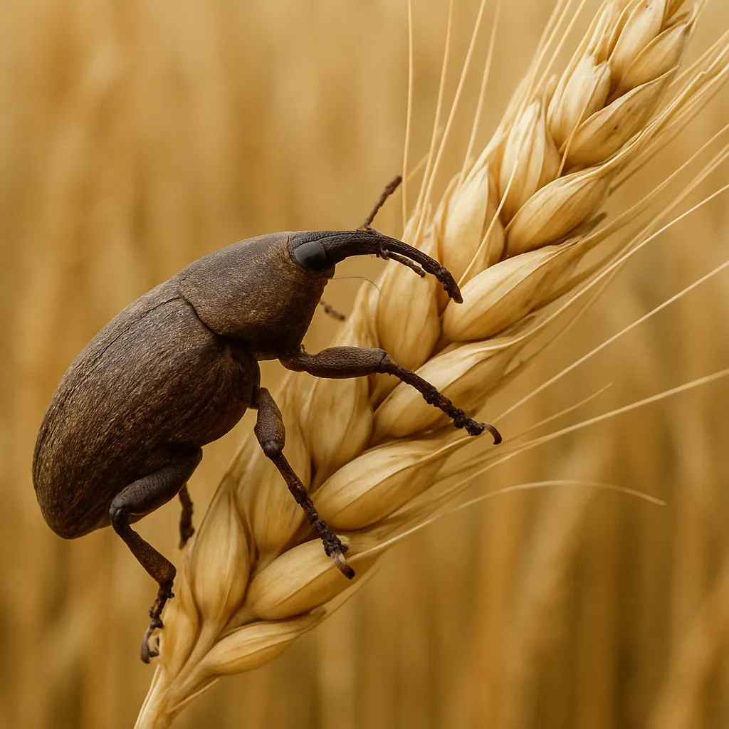 Strzygonia zbożówka – zboża