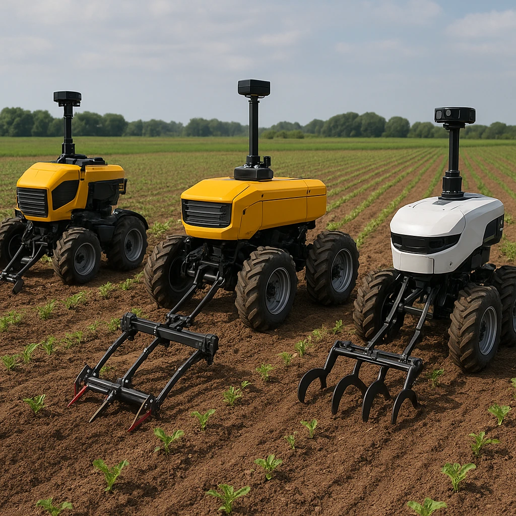 Roboty rolnicze do mechanicznego odchwaszczania – przegląd rynku