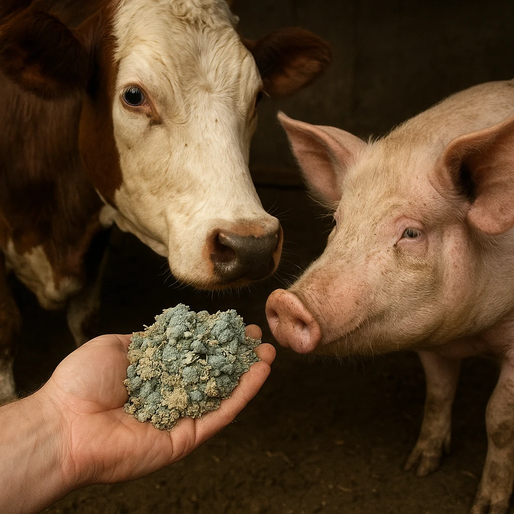 Mykotoksykozy – cichy wróg w paszy