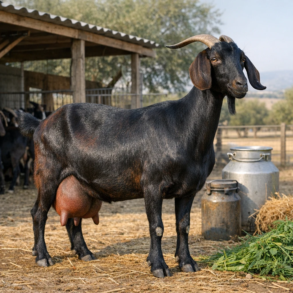 Murciano-Granadina – Capra hircus – koza mleczna