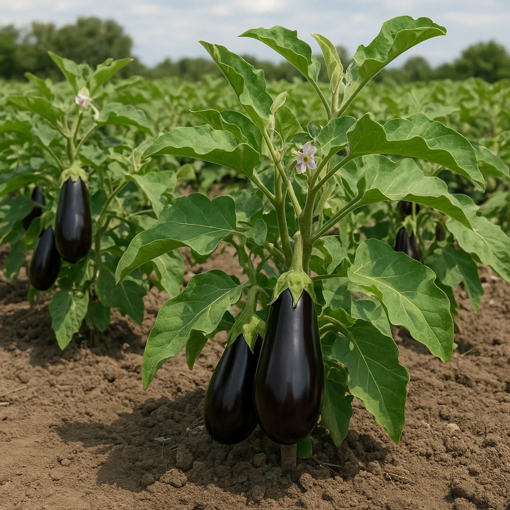 Uprawa bakłażana w warunkach polowych