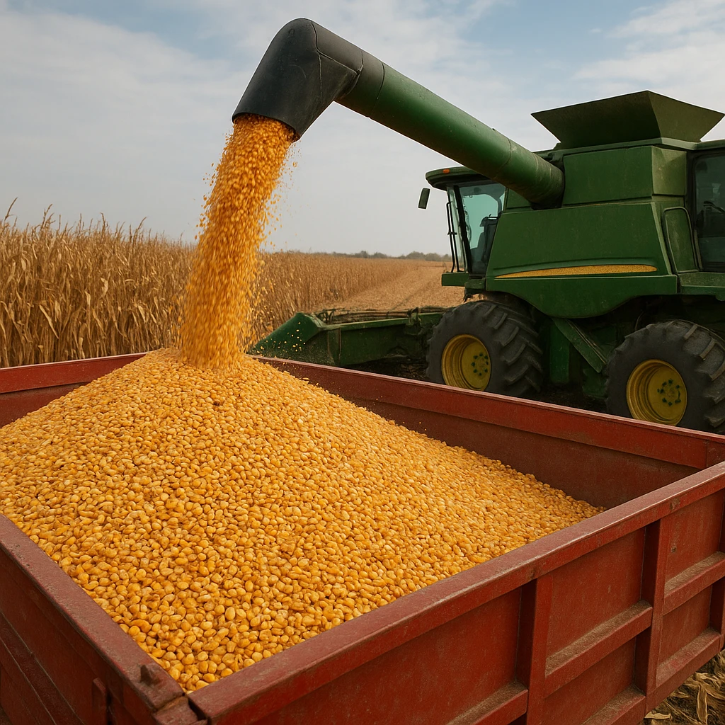 Zbiór kukurydzy na ziarno – wilgotność a koszty suszenia