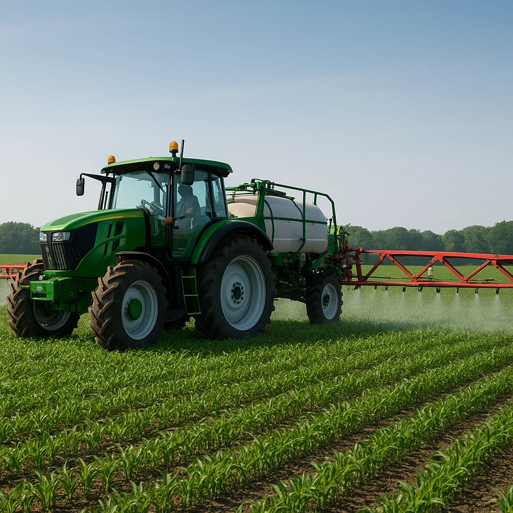 Nowoczesne opryskiwacze z kontrolą sekcji i dawki zmiennej