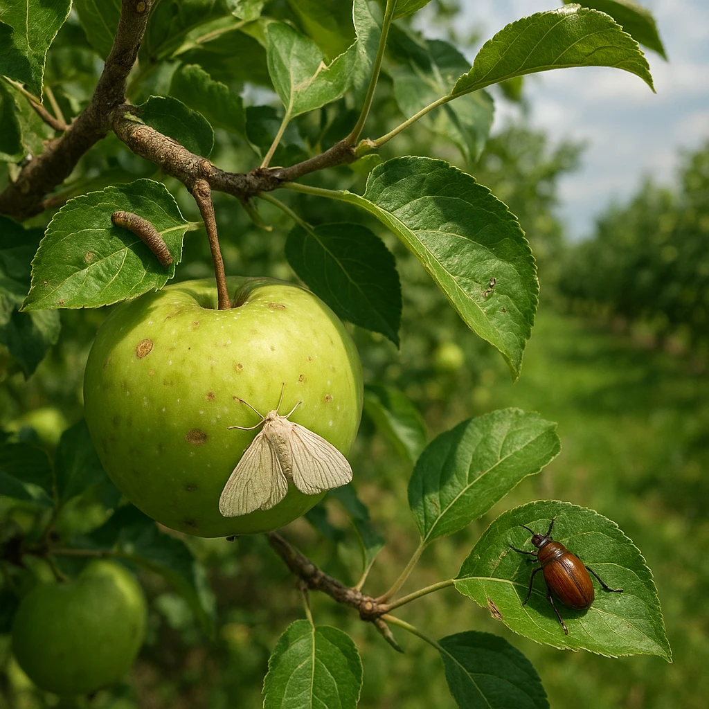 Szkodniki w sadzie – jak rozpoznać i skutecznie zwalczać