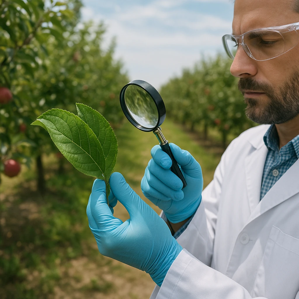 Znaczenie badań liści w sadownictwie i uprawach intensywnych