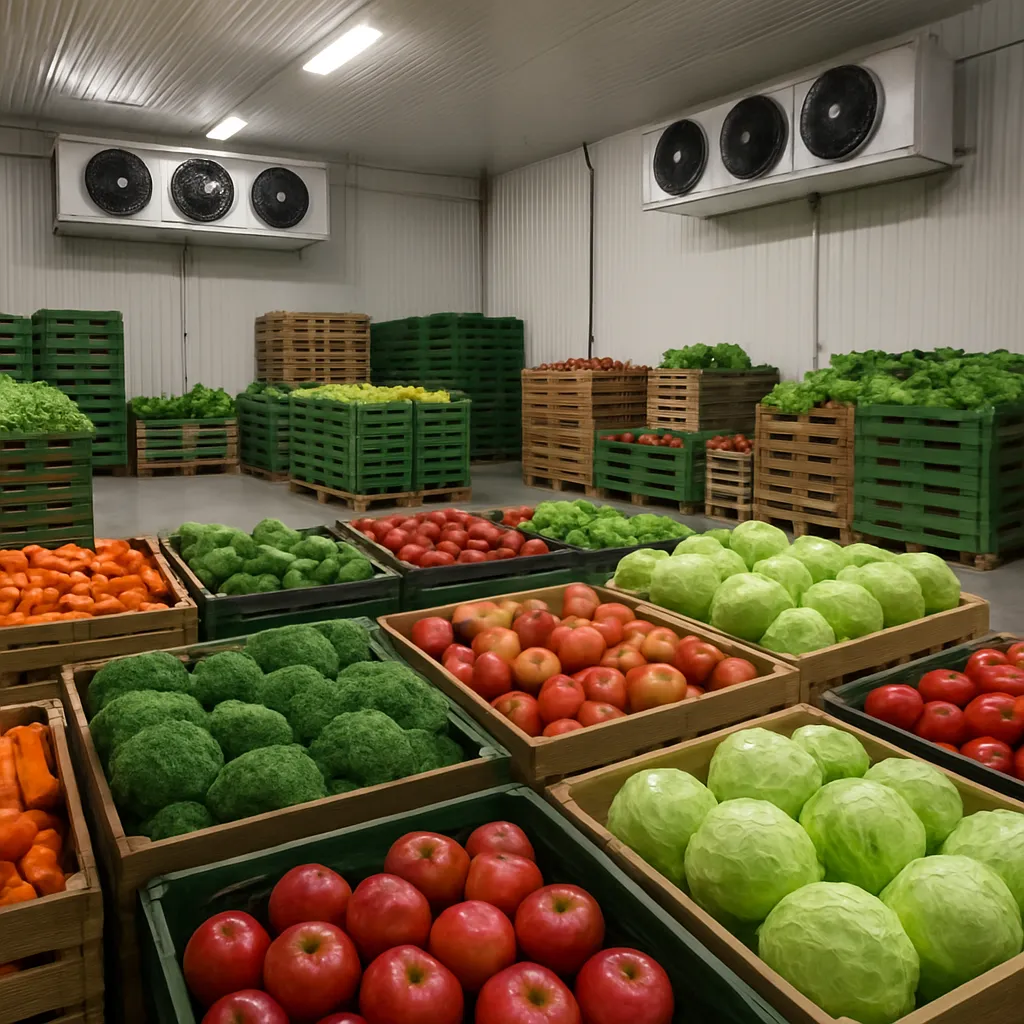 Jak prowadzić chłodnie dla warzyw i owoców