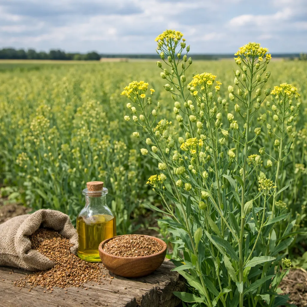 Lnianka siewna – Camelina sativa (roślina oleista)