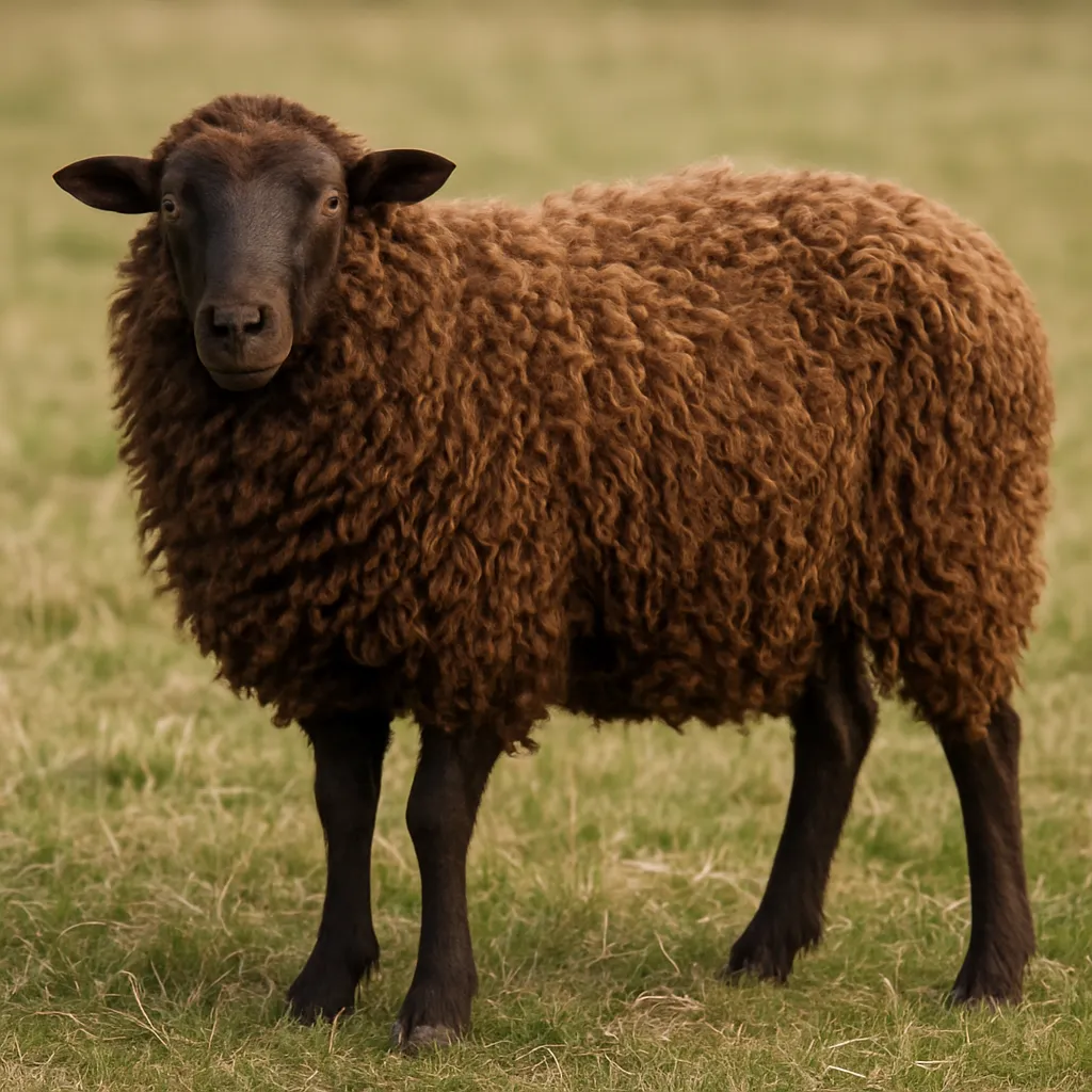 Rasa owiec Karakul Brown