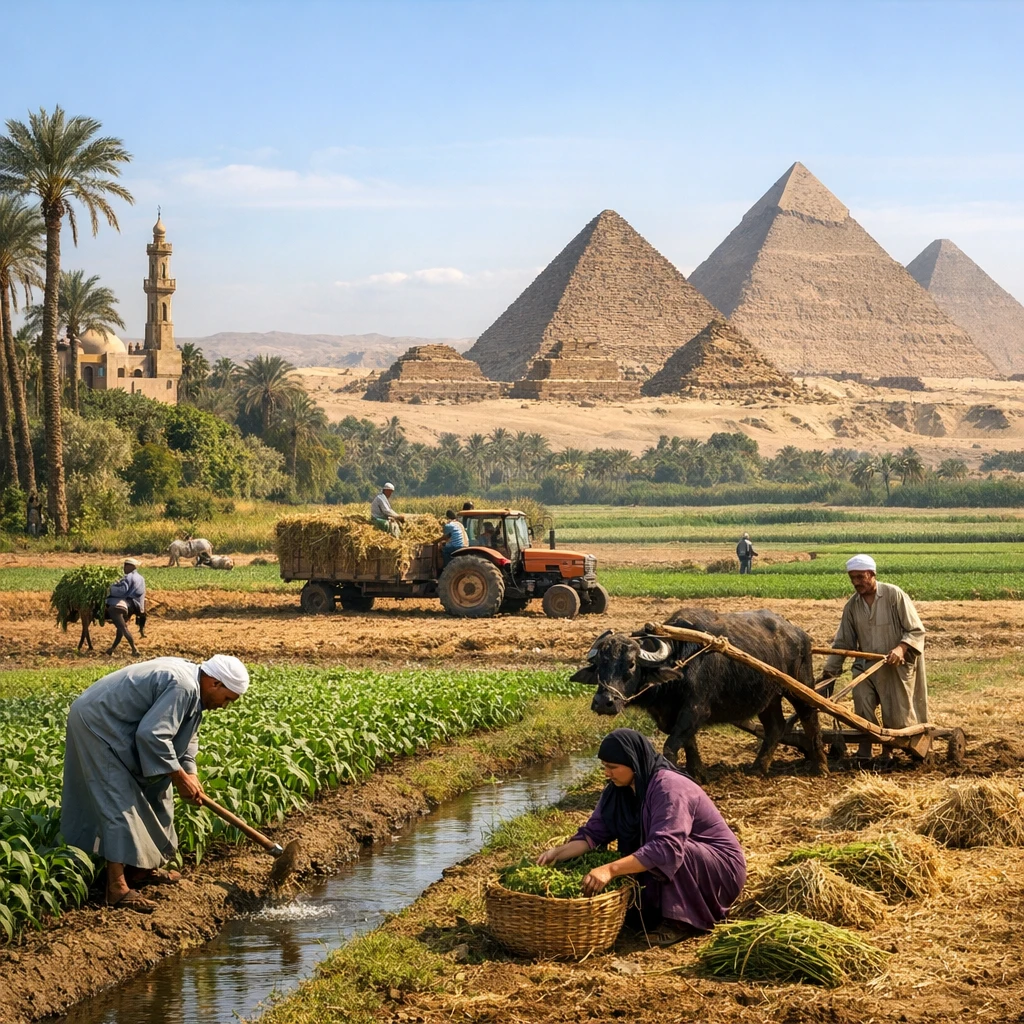Rolnictwo w Egipcie – jak wygląda