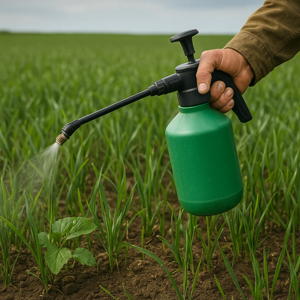 Zwalczanie chwastów dwuliściennych w zbożach jarych