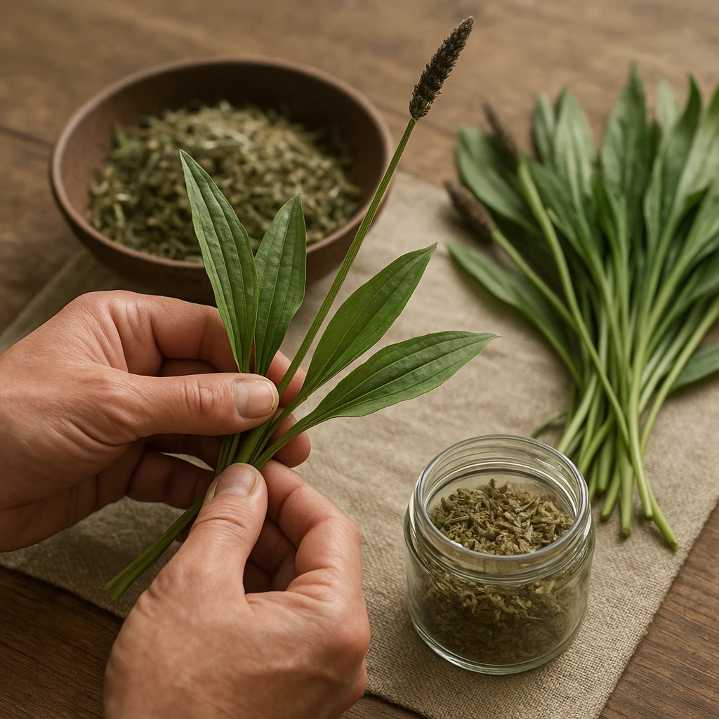 Babka lancetowata jako surowiec zielarski – jak uzyskać wysoką jakość