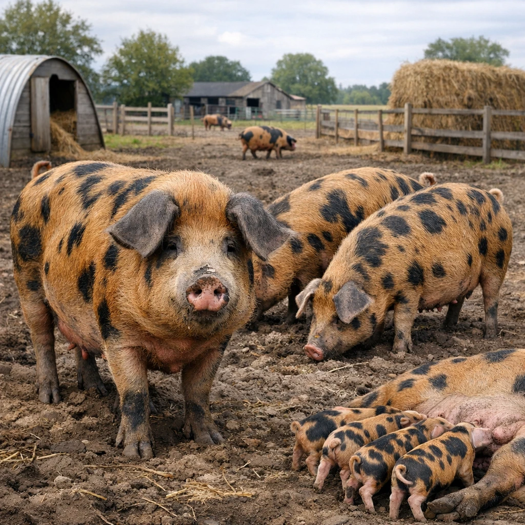 Oxford Sandy and Black – Sus scrofa domesticus – trzoda chlewna