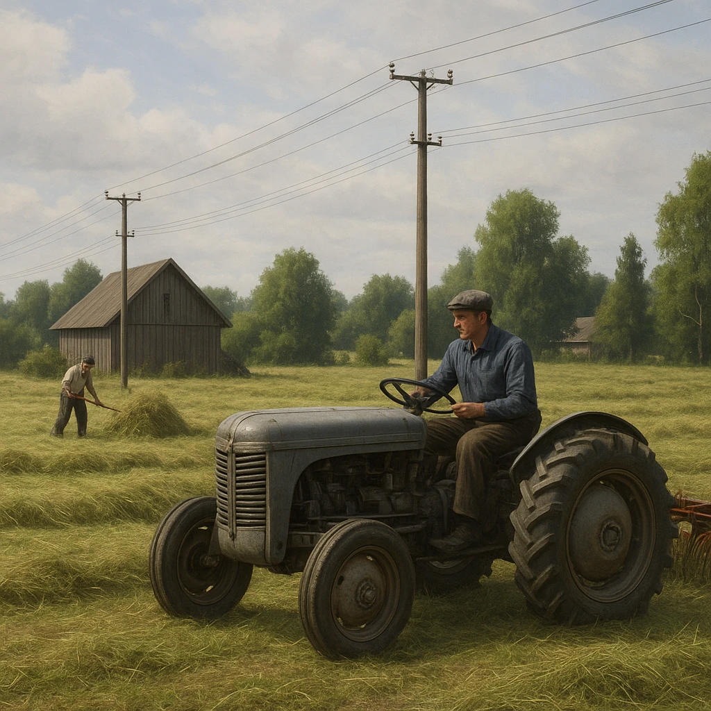 Elektryfikacja wsi – jak zmieniła codzienną pracę rolników