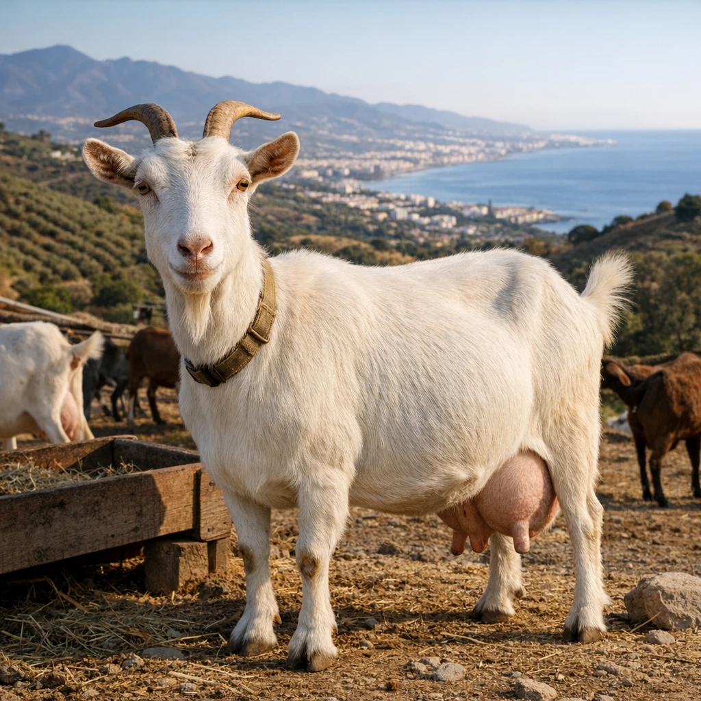 Malaga – Capra hircus – koza mleczna