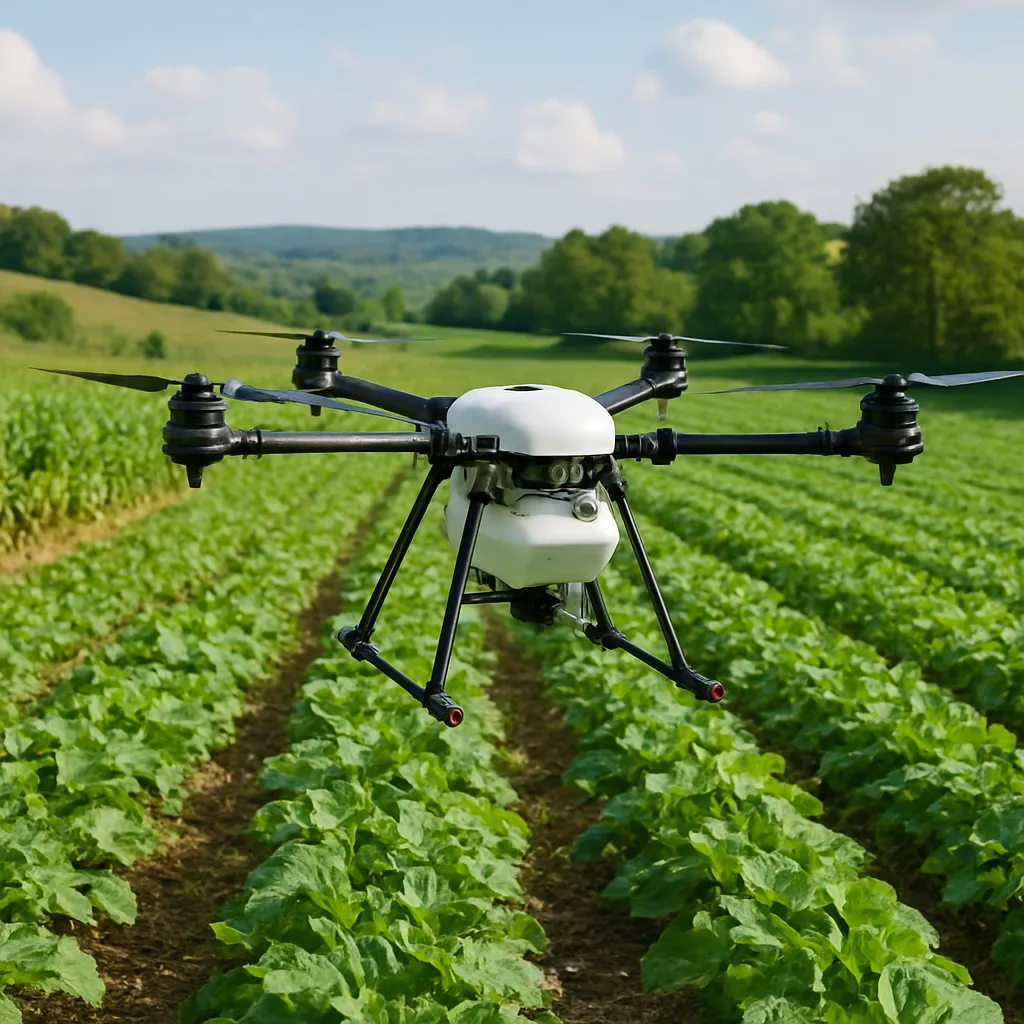 Drony rolnicze w gospodarstwach ekologicznych – czy to ma sens?