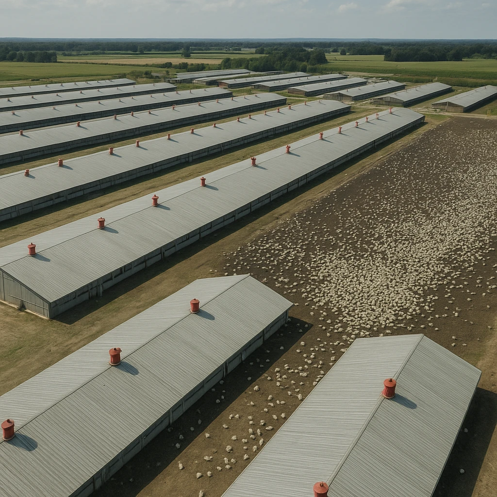 Największa ferma drobiu na świecie