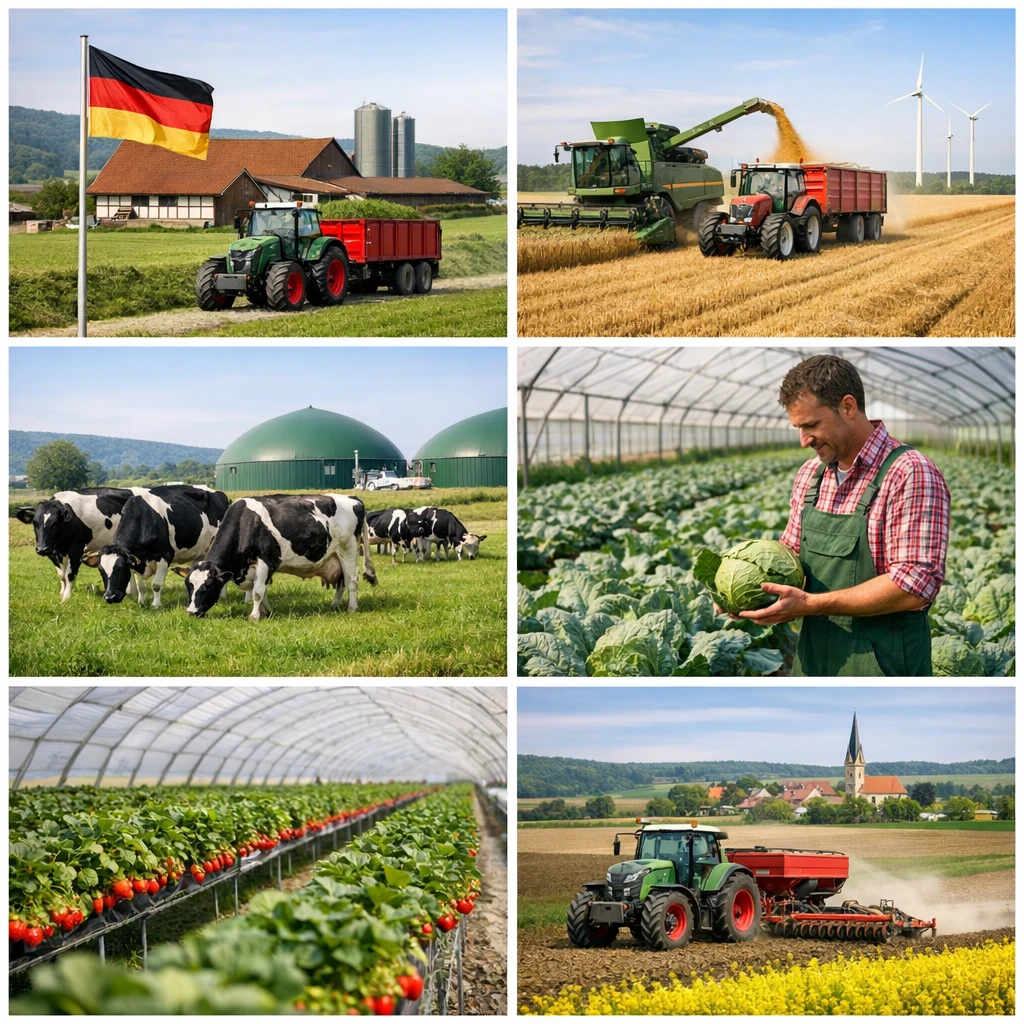 Rolnictwo w Niemczech – jak wygląda