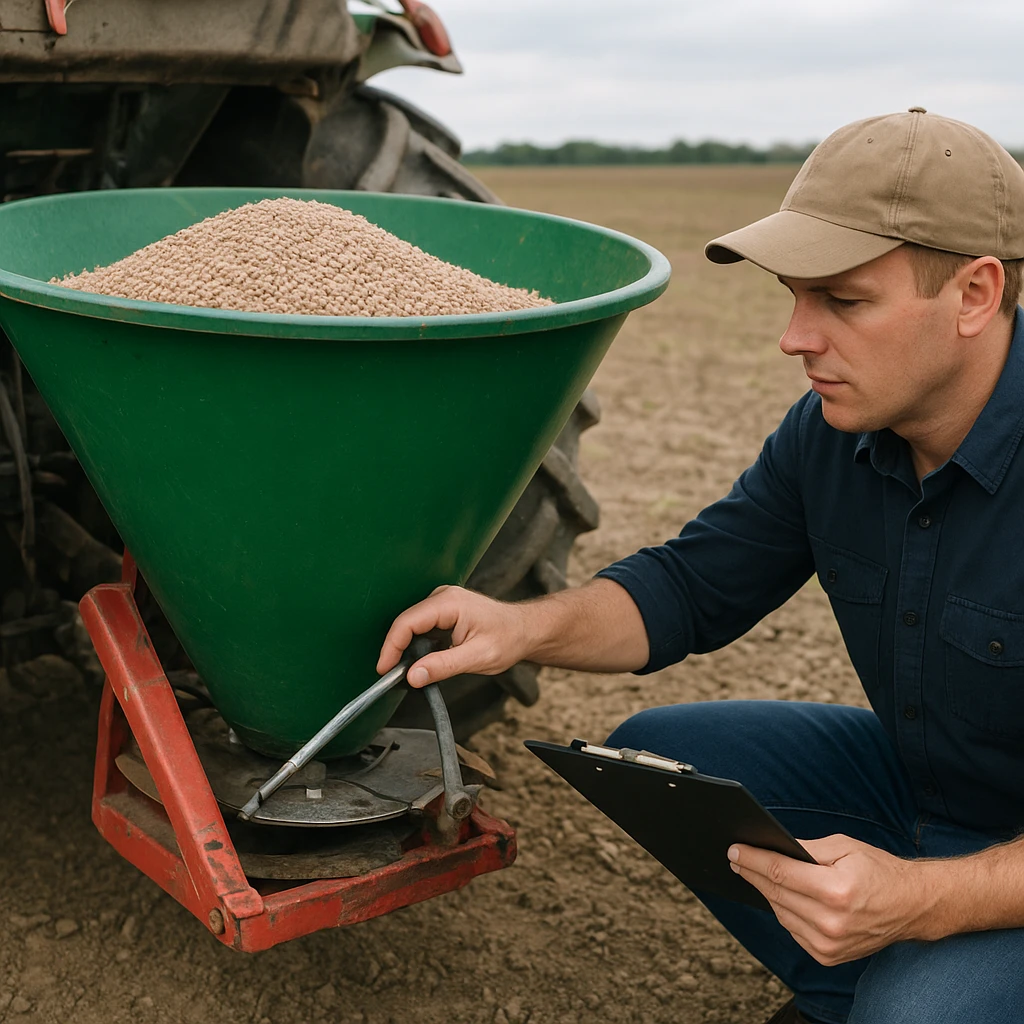 Kalibracja rozsiewacza do nawozów granulowanych – praktyczny poradnik