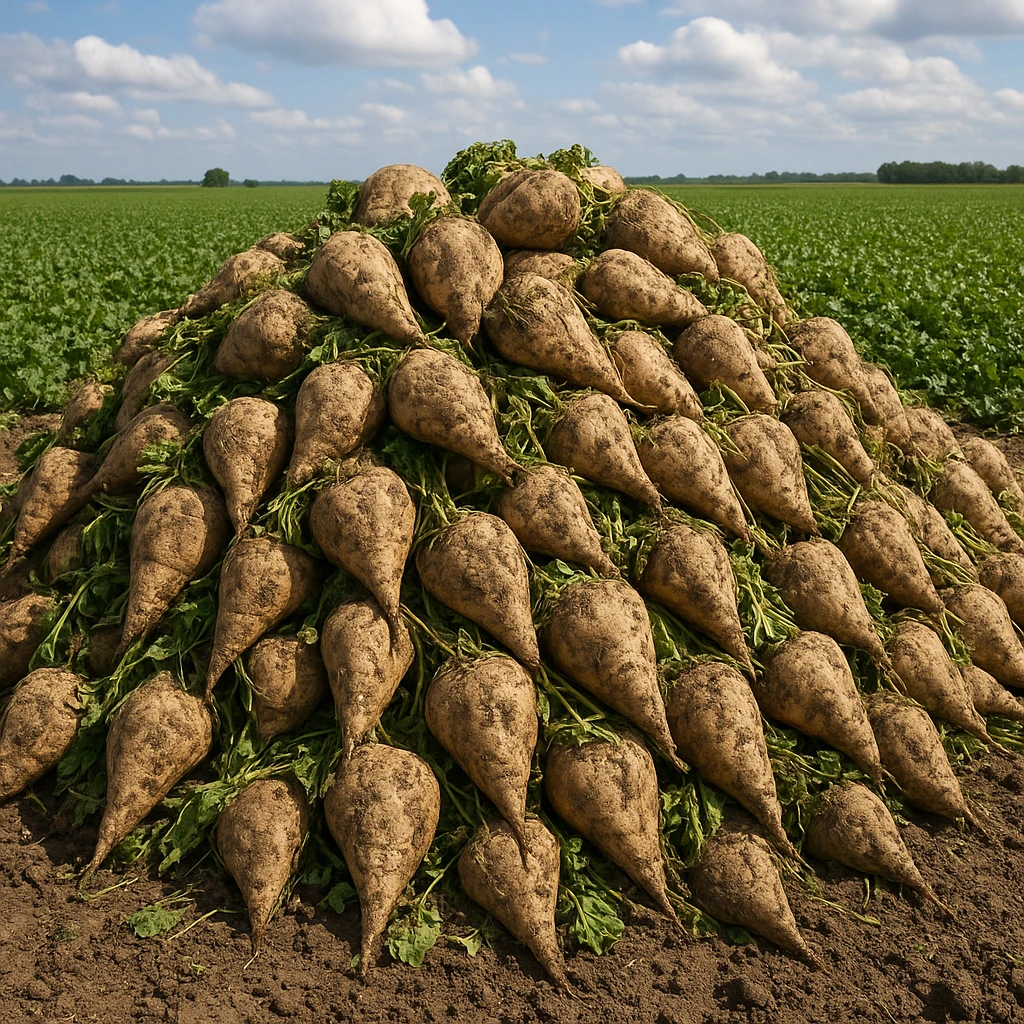 Rekordowy zbiór buraków cukrowych z hektara