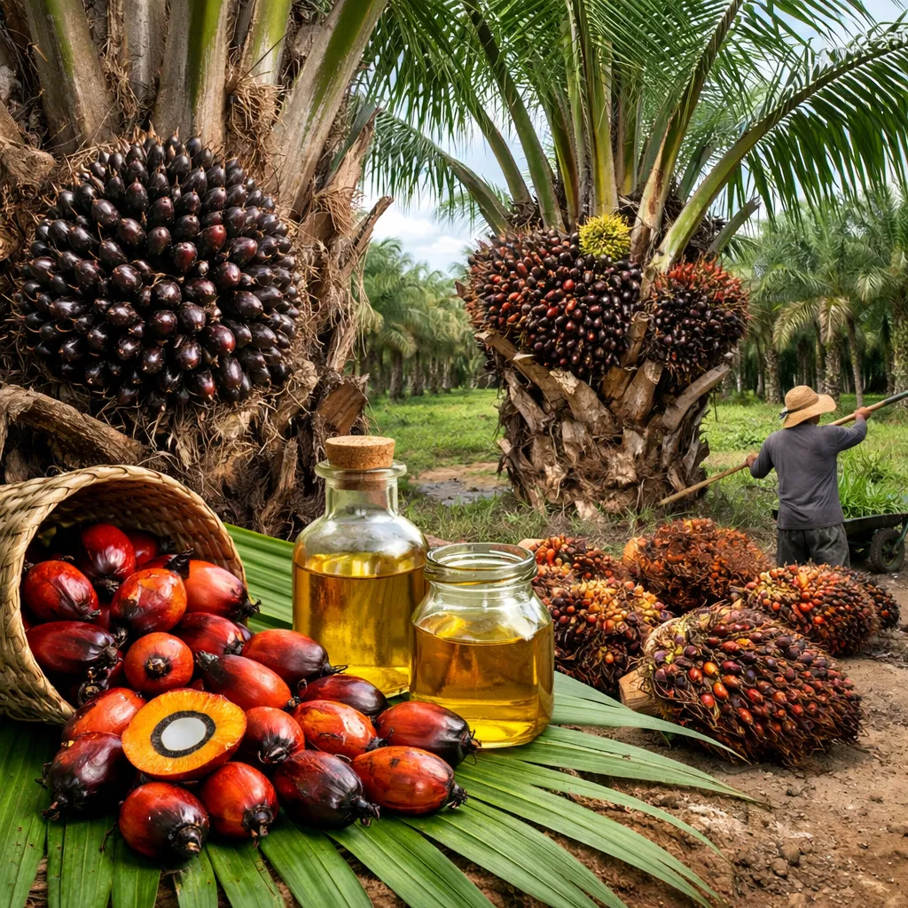 Palma olejowa – Elaeis guineensis (roślina oleista)