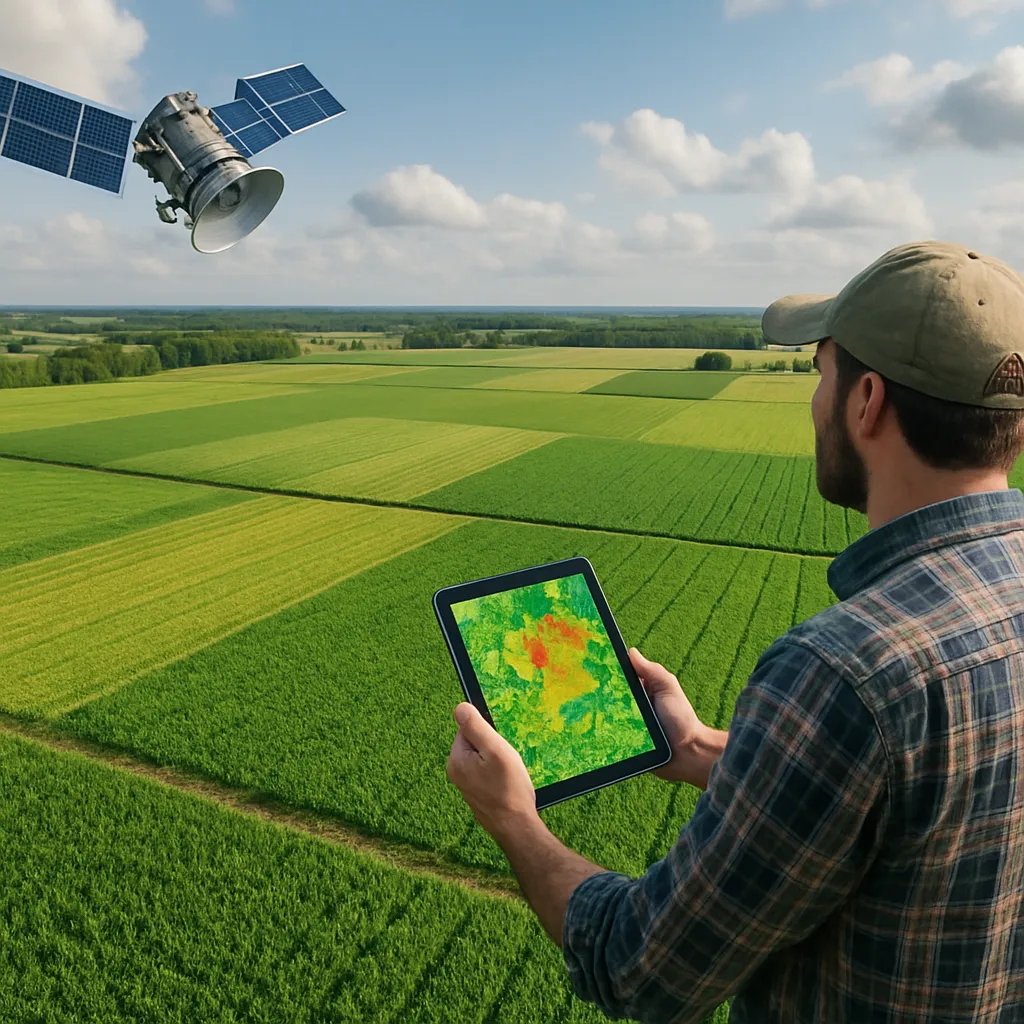 Jak dane z satelitów Sentinel wspierają monitoring pól