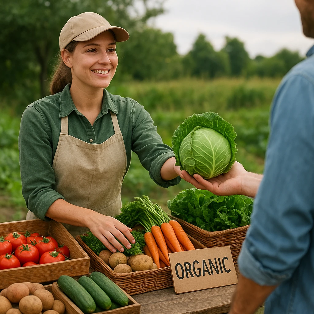 Sprzedaż bezpośrednia produktów rolnych – jak legalnie sprzedawać